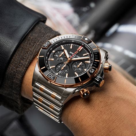 Breitling super Chronomat watch